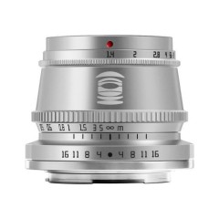 TTArtisan 35mm F1.4 APS-C Nikon Z silver