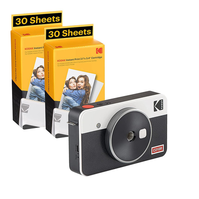 Kodak Mini Shot 2 biały Retro + wkłady