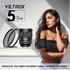 Promocja “Kup obiektyw Viltrox i odbierz zestaw filtrów Benro”