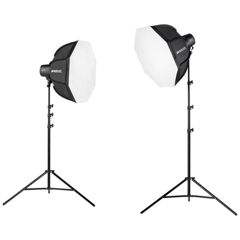 WESTCOTT Lampa LED U60-B Bi-Color 60W 2x