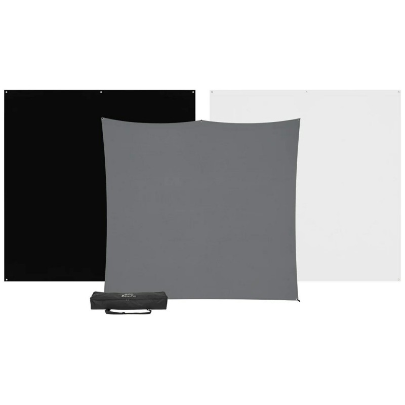 WESTCOTT Tło X-Drop Pro 3-Pack KIT 244 x 244 cm (8x8)