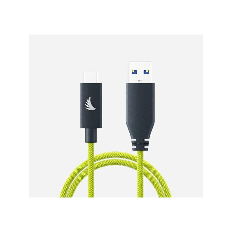 Angelbird USB-A-to-C 3.2 Solid Flex Cable Lime 32cm