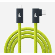 Angellbird USB-C 3.2 Solid Flex Tether Cable Right Angle Lime 4.5m