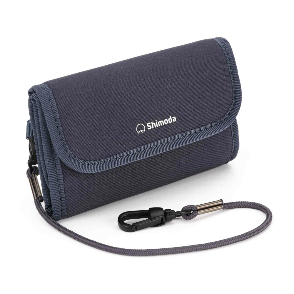 Shimoda Card Wallet - SD - Blue