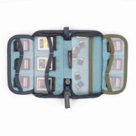 Shimoda Card Wallet - Zip - Blue