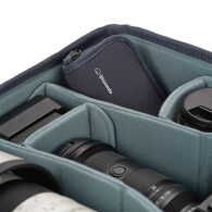 Shimoda Card Wallet - Zip - Blue