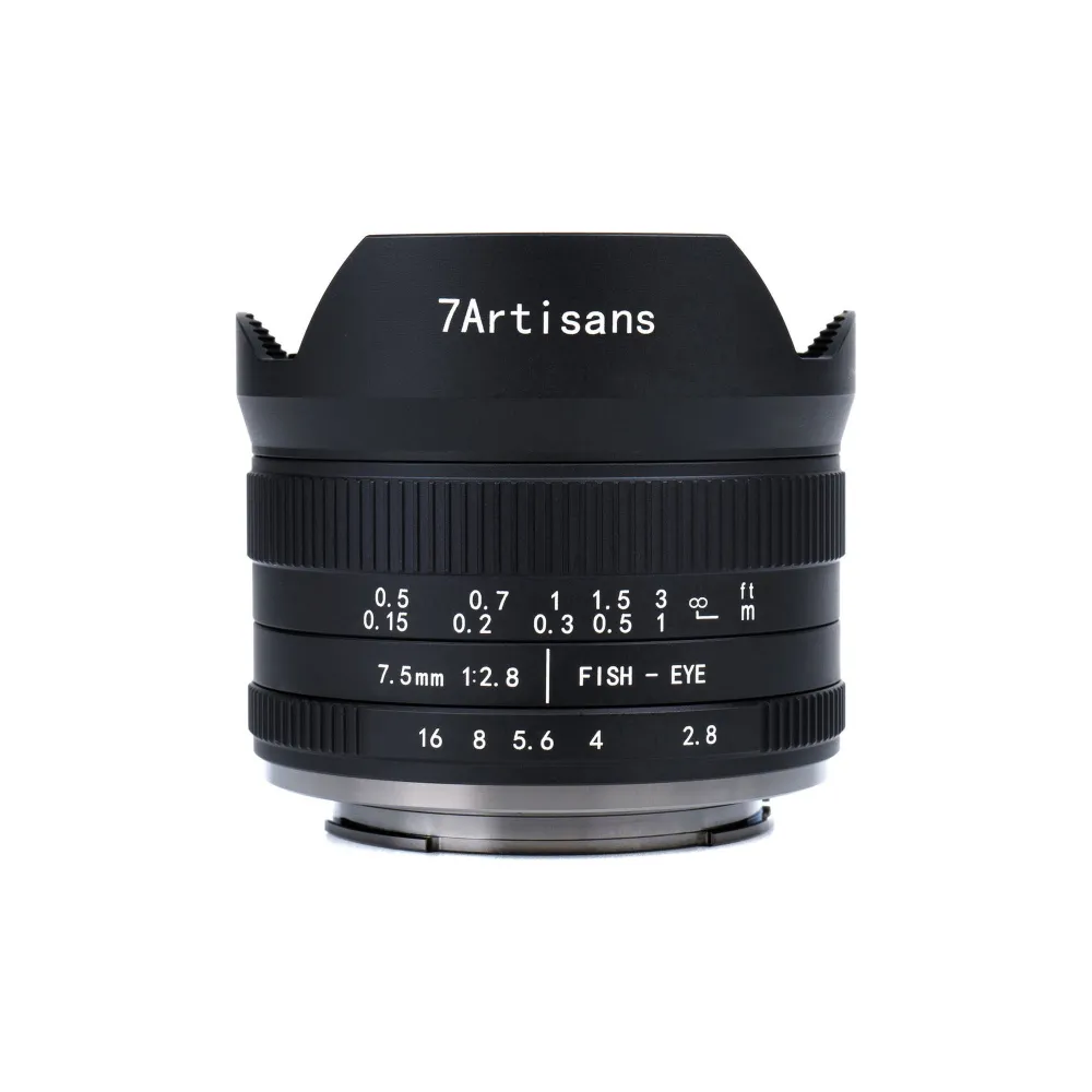 7Artisans 7.5mm F2.8 II M43