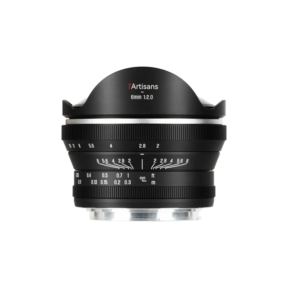 7Artisans 6mm F2.0 Canon