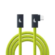Angelbird USB-C 4.0 Solid Flex Cable Right Angle Lime 32cm